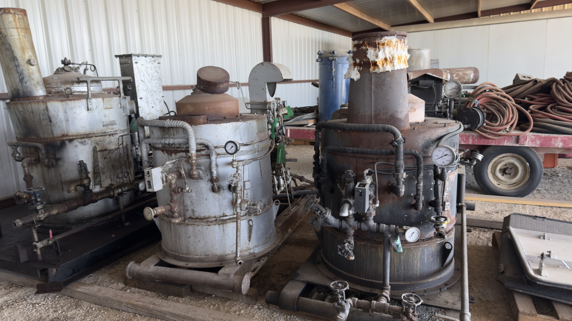 IMG_8065 New 25 Ft Schramm 3.5 Reg Drill Rods – 10 Joints Ready for Work