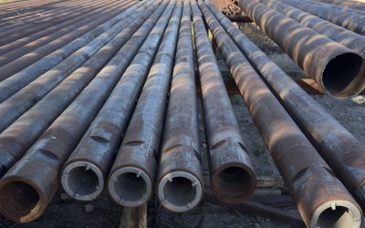 New 25 Ft Schramm 3.5 Reg Drill Rods – 10 Joints Ready for Work