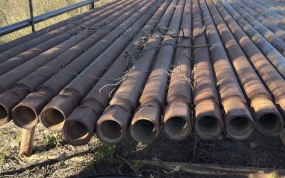 Used 4.5″ Schramm Carousel IR Rods – 15 Joints, Like New Condition